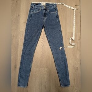 McGuire Denim Women's Skinny Jeans in Deep Blue Size 25 Anthropologie